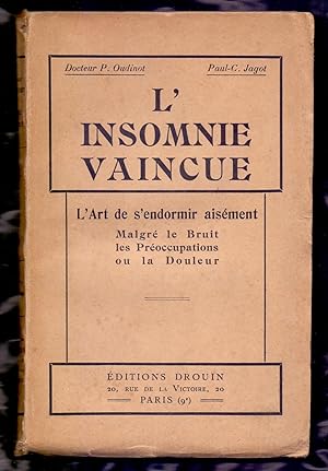 Seller image for L INSOMNIE VAINCUE - L ART DE S ENDORMIR AISEMENT for sale by Libreria 7 Soles