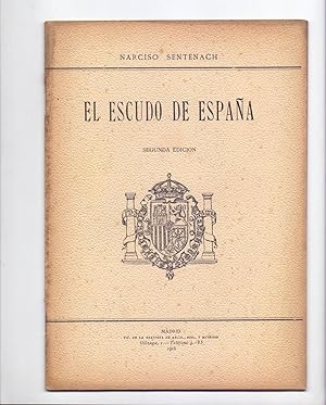 Bild des Verkufers fr EL ESCUDO DE ESPAA zum Verkauf von Libreria 7 Soles
