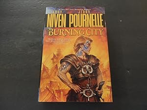 Seller image for The Burning City hc Larry Niven, Jerry Pournelle 1st Pocket Book Ed for sale by Joseph M Zunno