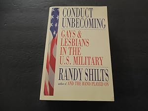 Seller image for Conduct Unbecoming Gays Lesbians In The U.S. Military sc Randy Shilts for sale by Joseph M Zunno