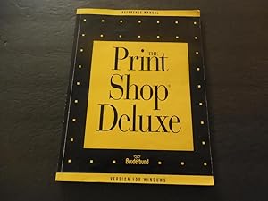 The Print Shop Deluxe Reference Manual Windows Version 1994 sc