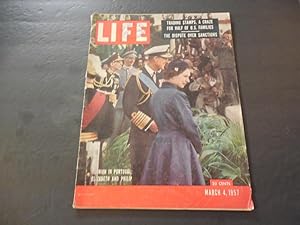 Life Mar 4 1957 Royals Visit Portugal (Liz Is On The Right); Sanctions