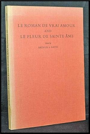 Seller image for Le Roman De Vrai Amour and Le Pleur De Sainte me for sale by Cat's Cradle Books