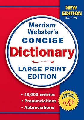 Bild des Verkufers fr Merriam-Webster Concise Dictionary (Paperback or Softback) zum Verkauf von BargainBookStores