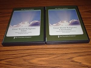 Immagine del venditore per Great World Religions : Islam - The Great Courses Set of 2 DVDs Course No. 6102 AND Christianity Course No. 6101 venduto da Jaycey Books