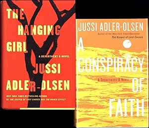 Seller image for The Hanging Girl / A Department Q Novel, AND A SECOND DEPARTMENT Q NOVEL, A Conspiracy of Faith for sale by Cat's Curiosities