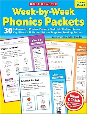 Seller image for Week-By-Week Phonics Packets: Grades K-3 (Paperback or Softback) for sale by BargainBookStores