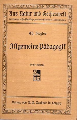 Seller image for Allgemeine Pdagogik for sale by Clivia Mueller