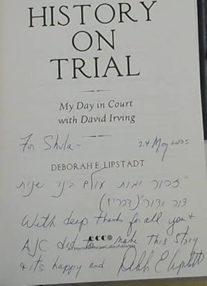 Seller image for History on Trial for sale by Chapter 1