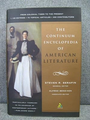Bild des Verkufers fr The Continuum Encyclopedia of American Literature zum Verkauf von PsychoBabel & Skoob Books