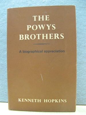 Bild des Verkufers fr The Powys Brothers: A Biographical Appreciation zum Verkauf von PsychoBabel & Skoob Books