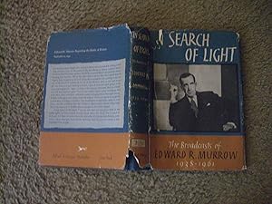 Seller image for In Search of Light: The Broadcasts of Edward R. Murrow 1938-1961 for sale by Oisamot Books