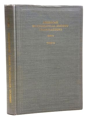 Seller image for AMERICAN MATHEMATICAL SOCIETY TRANSLATIONS SERIES 2 VOLUME 11 for sale by Stella & Rose's Books, PBFA