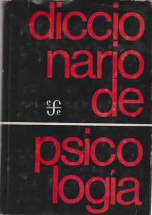 Seller image for Diccionario de Psicologa for sale by Librera Cajn Desastre