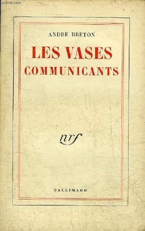 Seller image for LES VASES COMMUNICANTS. for sale by Le-Livre