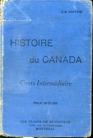 Histoire du Canada - Cours intermédiaire