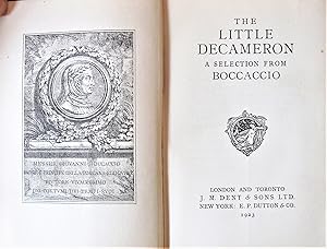 Immagine del venditore per The Little Decameron: A Selection from Boccaccio venduto da Ken Jackson