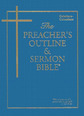Seller image for Preacher's Outline and Sermon Bible-KJV-Galatians-Colossians (Paperback or Softback) for sale by BargainBookStores