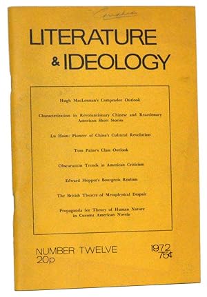 Literature & Ideology, No. 12 (1972)