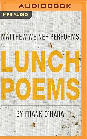 Seller image for Lunch Poems (Compact Disc) for sale by BargainBookStores