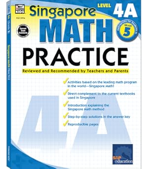 Immagine del venditore per Singapore Math Practice, Level 4A Grade 5 (Paperback or Softback) venduto da BargainBookStores