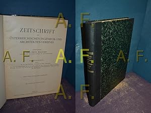 Seller image for Zeitschrift des sterreichischen Ingenieur- und Architekten-Vereines 82. Jahrgang for sale by Antiquarische Fundgrube e.U.