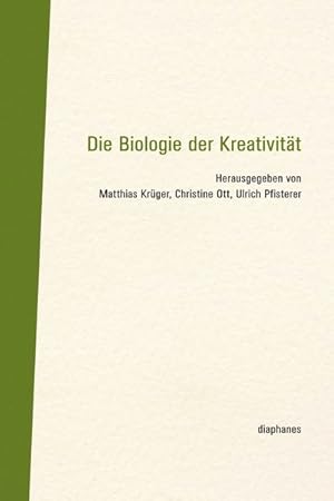 Imagen del vendedor de Die Biologie der Kreativitt Ein produktionssthetisches Denkmodell in der Moderne a la venta por Bunt Buchhandlung GmbH