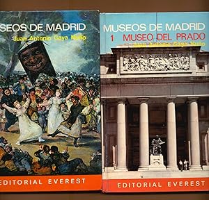 Seller image for MUSEOS DE MADRID (DOS TOMOS - TOMO I MUSEO DELPRADO / TOMO II OTROS MUSEOS) for sale by Libreria 7 Soles