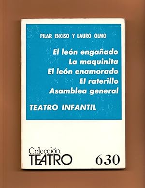 Imagen del vendedor de EL LEON ENGAADO / LA MAQUINITA / EL LEON ENAMORADO / EL RATERILLO / ASAMBLEA GENERAL (TEATRO INFANTIL) a la venta por Libreria 7 Soles