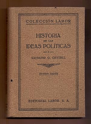 Seller image for HISTORIA DE LAS IDEAS POLITICAS - I - for sale by Libreria 7 Soles