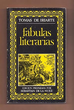 Seller image for FABULAS LITERARIAS for sale by Libreria 7 Soles