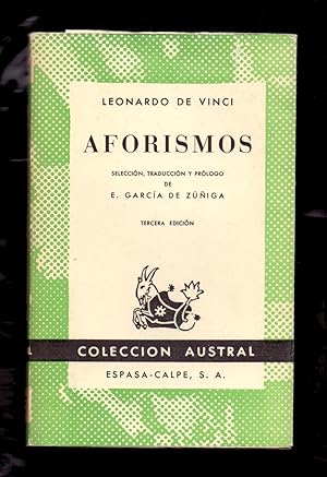 Seller image for AFORISMOS (COLECCION AUSTRAL NUMERO 353, TERCERA EDICION) for sale by Libreria 7 Soles