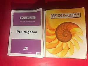 Seller image for Pre - Algebra Second Edition with Parent Guide for sale by COVENANT HERITAGE LIBRIS