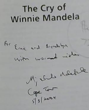 Bild des Verkufers fr The Cry of Winnie Mandela zum Verkauf von Chapter 1