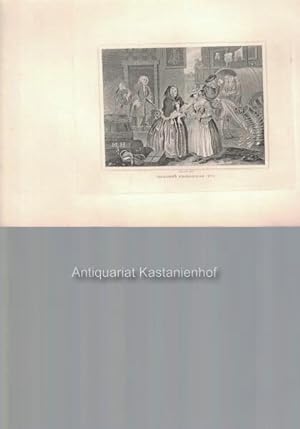 Imagen del vendedor de Harlot's Progress No. 1. - Original- Kupferstich, feine Manier, und Radierung., a la venta por Antiquariat Kastanienhof