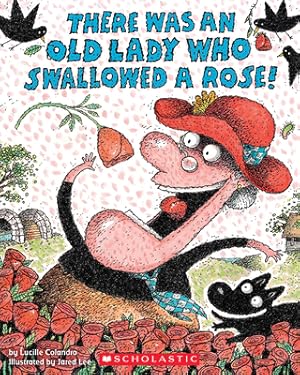 Seller image for There Was an Old Lady Who Swallowed a Rose! (Paperback or Softback) for sale by BargainBookStores