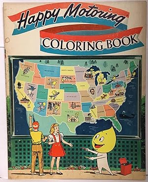 Happy Motoring Coloring Book