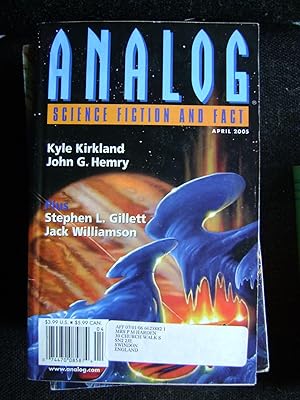 Analog Science Fiction Vol CXXV No 4 (April 2005) - , The Stonehenge Gate (final part), Company S...
