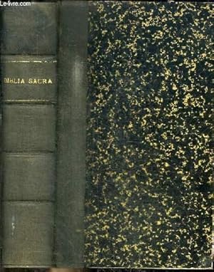 Seller image for BIBLIA SACRA VULGATAE EDITIONIS SIXTI V PONTIFICIS MAXIMI JUSSU RECOGNITA ET CLEMENTIS VIII for sale by Le-Livre