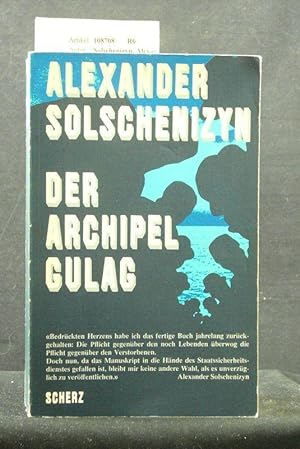 Bild des Verkufers fr Der Archipel Gulag zum Verkauf von Buch- und Kunsthandlung Wilms Am Markt Wilms e.K.