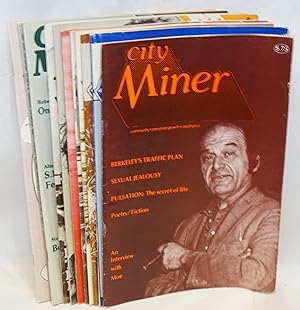 Image du vendeur pour City Miner Magazine: community, personal growth, aesthetics [broken run of 13 issues] mis en vente par Bolerium Books Inc.