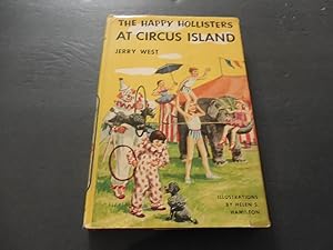The Happy Hollisters at Circus Island Jerry West First Print 1955 HC