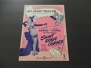 My Heart Tells Me Sheet Music From Sweet Rosie O'Grady Betty Grable