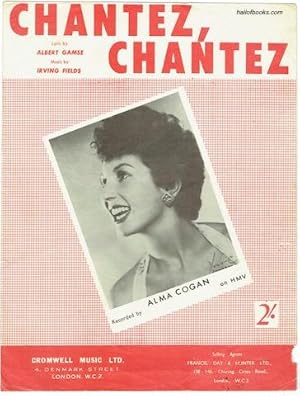 Chantez, Chantez: Recorded by Alma Cogan