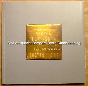 Bild des Verkufers fr Stolpersteine fr die von den Nazis ermordeten ehemaligen Nachbarn aus Friedrichshain und Kreuzberg. Dokumentation, Texte, Materialien zum Verkauf von Antiquariat Bernhard