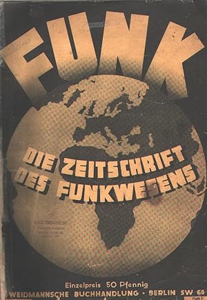Funk Die Zeitschrift des Funkwesens Heft 1 1. Januar 1936