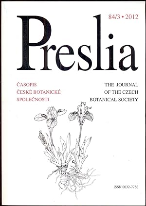 Bild des Verkufers fr Preslia: The Journal of the Czech Botanical Society = Casopis Ceske botanicke spolecnosti 84/3 (2012) zum Verkauf von Antikvariat Valentinska