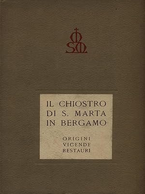 Immagine del venditore per Il chiostro di S. Marta in Bergamo venduto da Librodifaccia