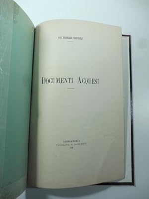 Documenti acquesi