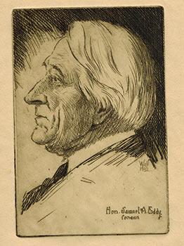 Imagen del vendedor de Hon. Samuel A. Eddy. a la venta por Wittenborn Art Books